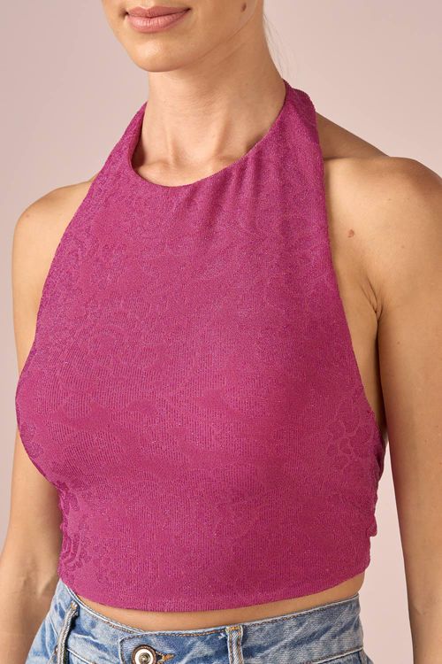 BLUSA FRENTE UNICA NIGHT - ROSA