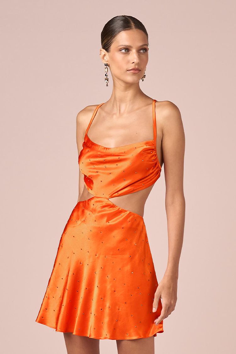 VESTIDO CURTO C/ TERMOCOLANTE.-PAPAIA P - PAPAIA - 235880