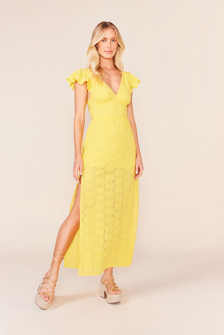 VESTIDO LONGO LAISE-SOL P - SOL - 236143