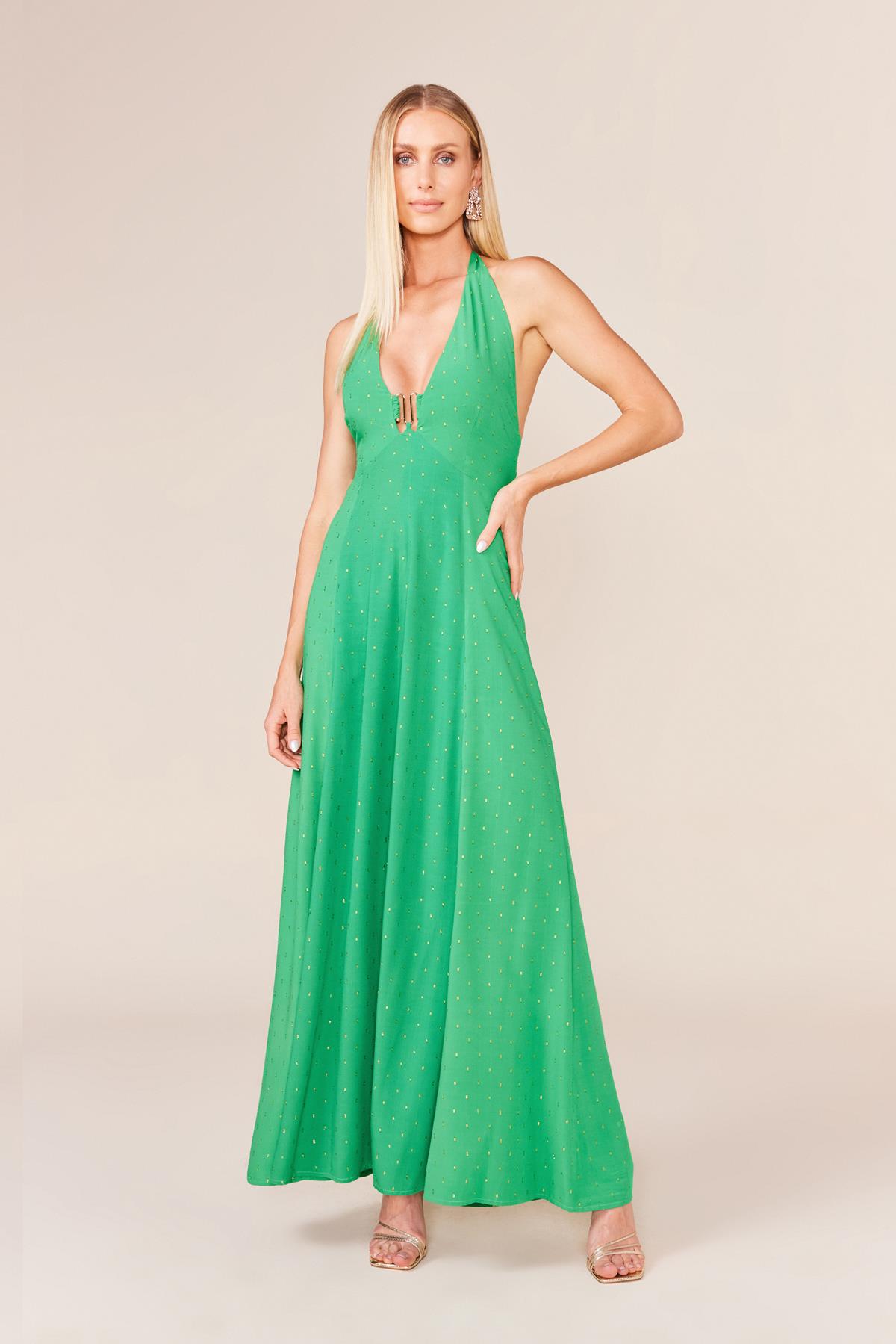 VESTIDO FRENTE UNICA METALIC-PLANTA P - PLANTA - 240033