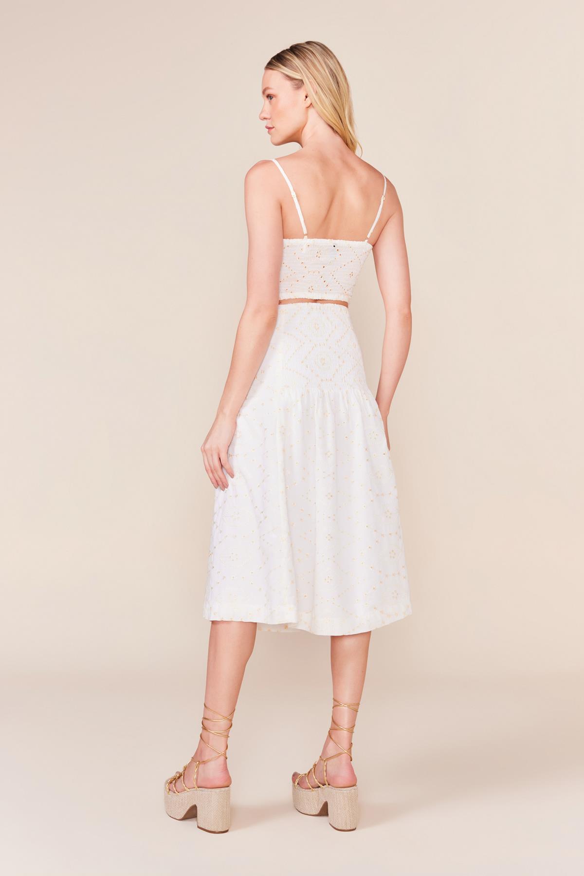 TOP CROPPED LAISE C/ NO - BRANCO PP - BRANCO - 240465