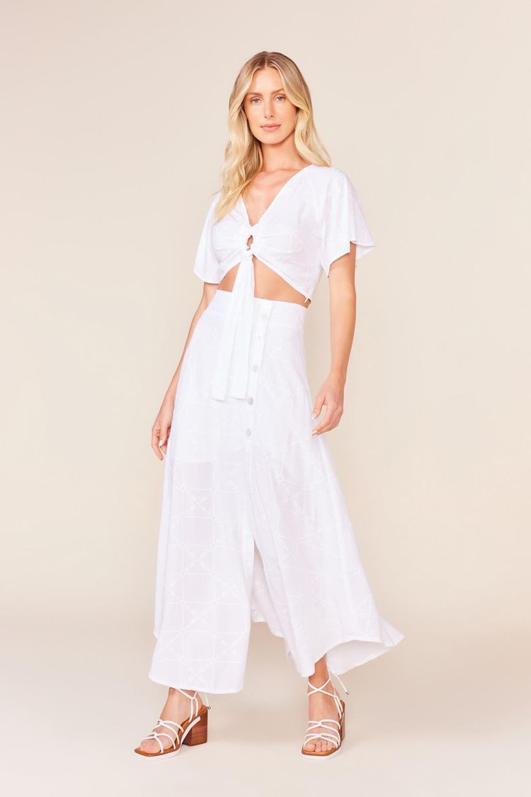 SAIA LONGA BOTOES - BRANCO P - BRANCO - 240931