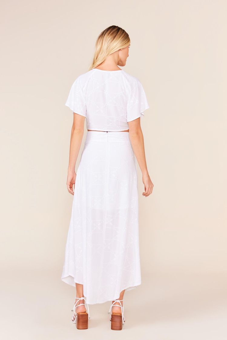 SAIA LONGA BOTOES - BRANCO P - BRANCO - 240941