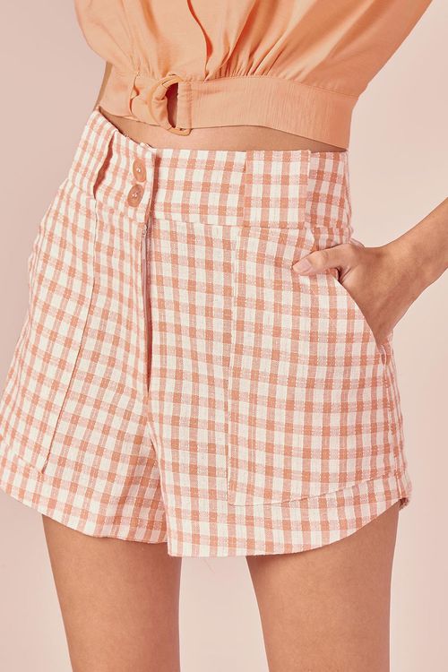 SHORT LINHO VICHY - SUMMER