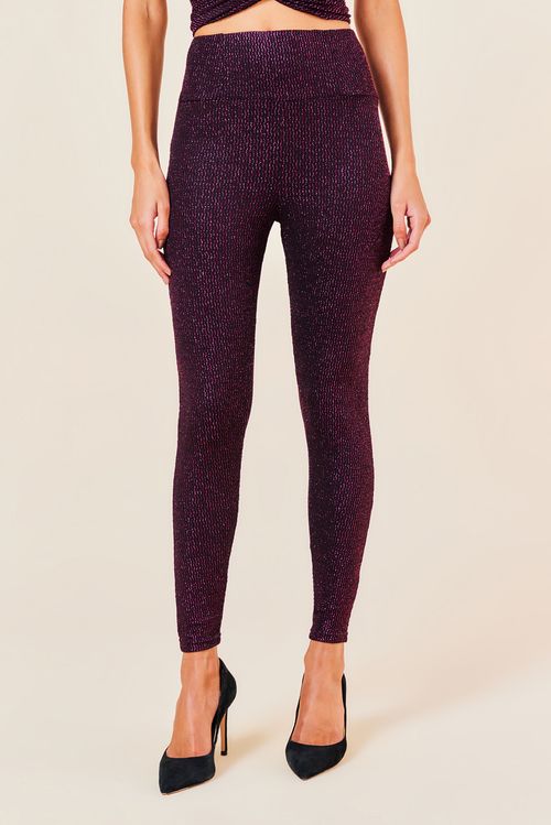 LEGGING MALHA LISA -PRETO / SCARLET