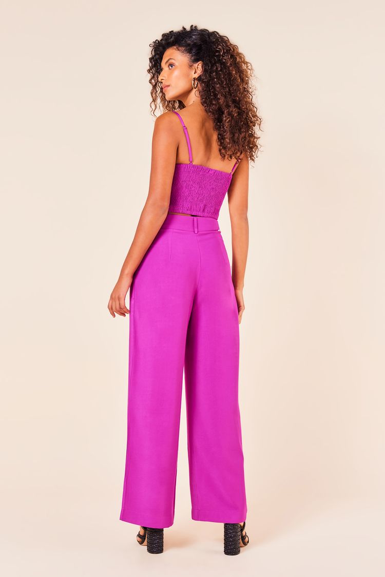 CALCA RETA  ALFAIATARIA -SCARLET PP - SCARLET - 246844