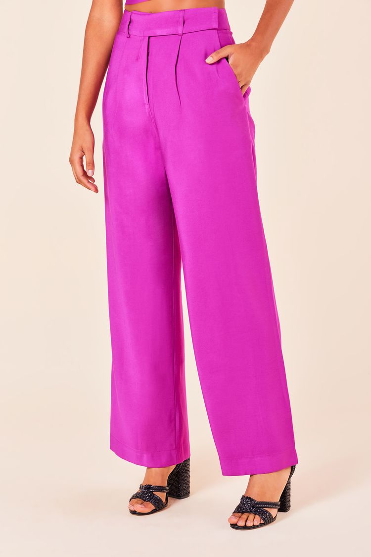 CALCA RETA  ALFAIATARIA -SCARLET PP - SCARLET - 246849