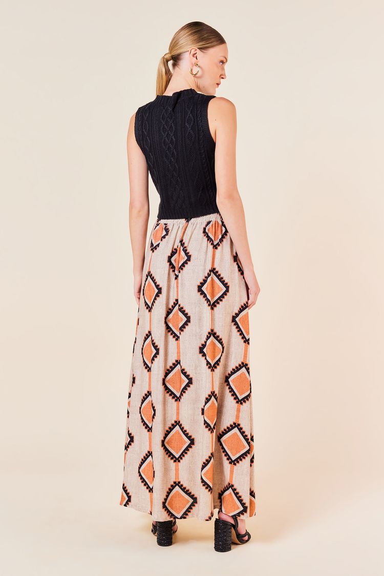 CROPPED PONTOS TRANCADOS -PRETO G - PRETO - 250511