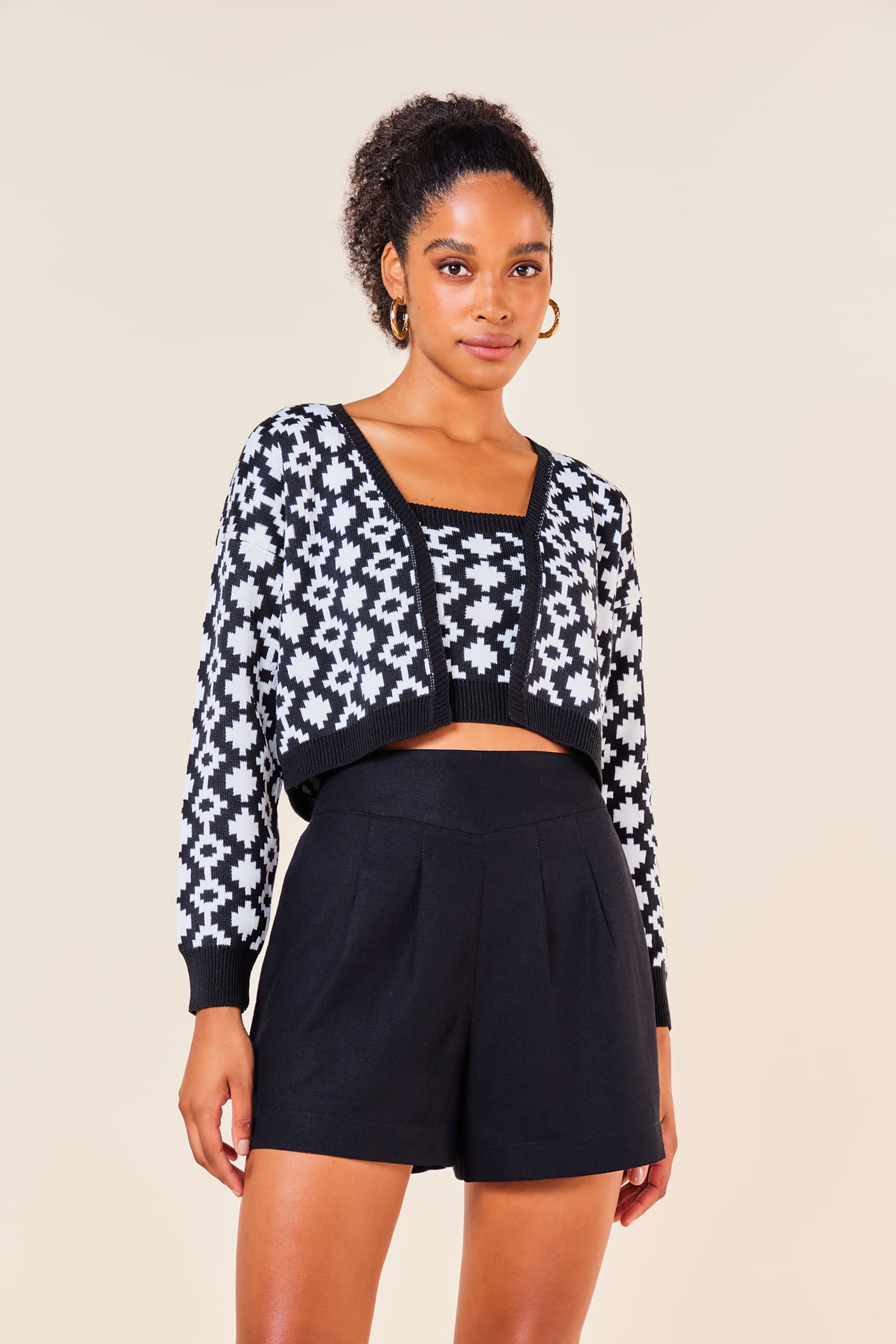 CROPPED RETO ESTAMPA PADRONAGEM TRIBAL P - EST PADRONAGEM TRIBAL - 253136