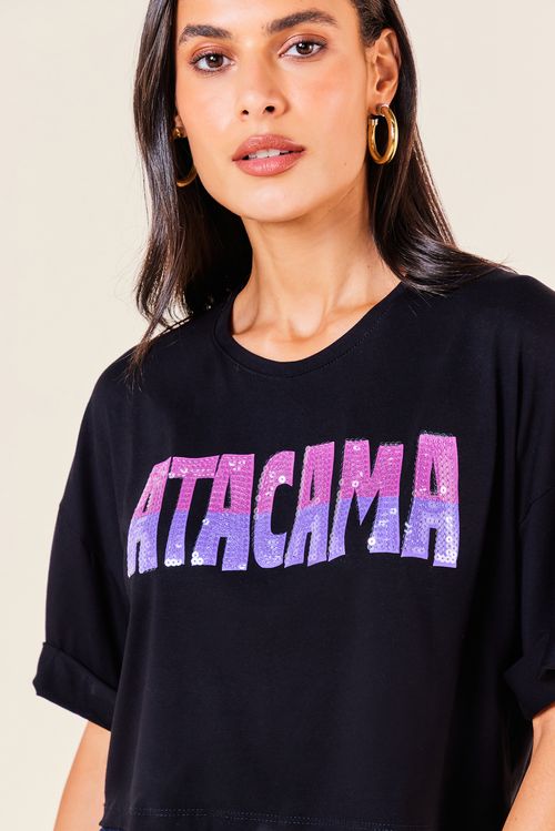 BLUSA SILK ATACAMA -PRETO