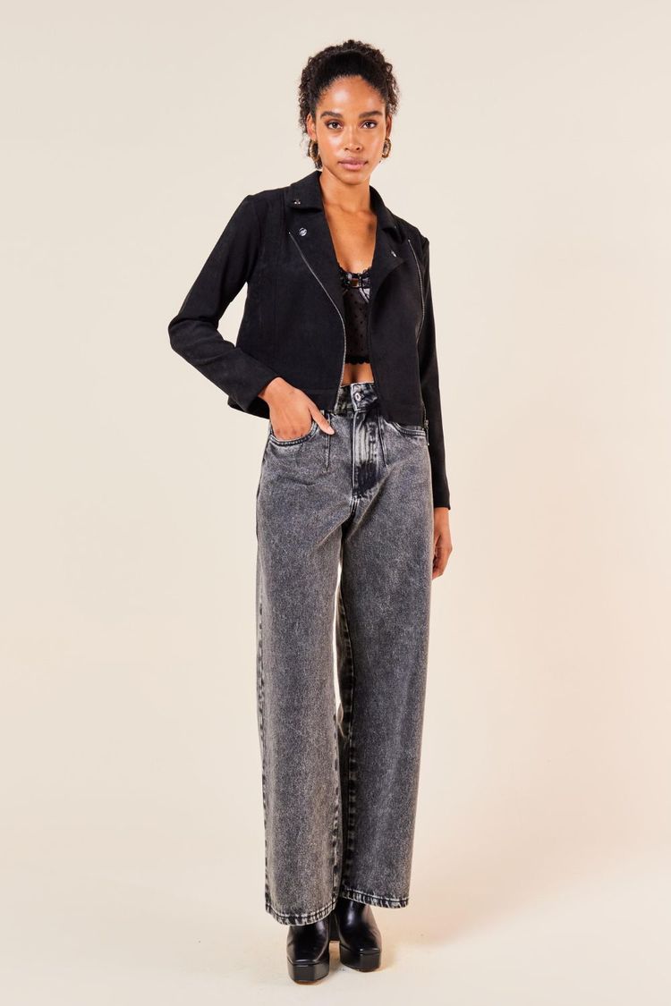 CALCA JEANS BLACK -BLACK JEANS 44 - BLACK JEANS - 254399