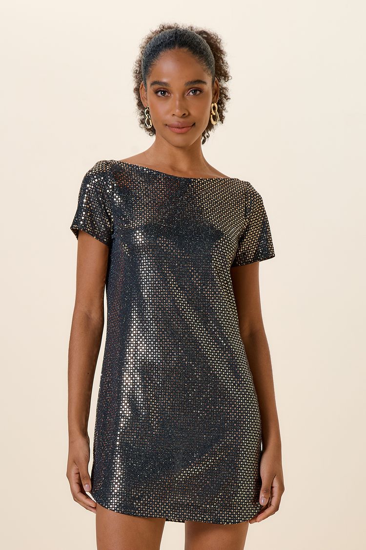 VESTIDO T-SHIRT DECOTE NAS COSTAS COBRE M - COBRE - 258499