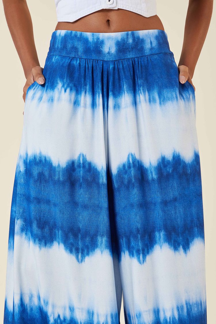 CALCA PANTALONA COM BOLSOS ESTAMPA AL MARE G - EST AL MARE - 262074