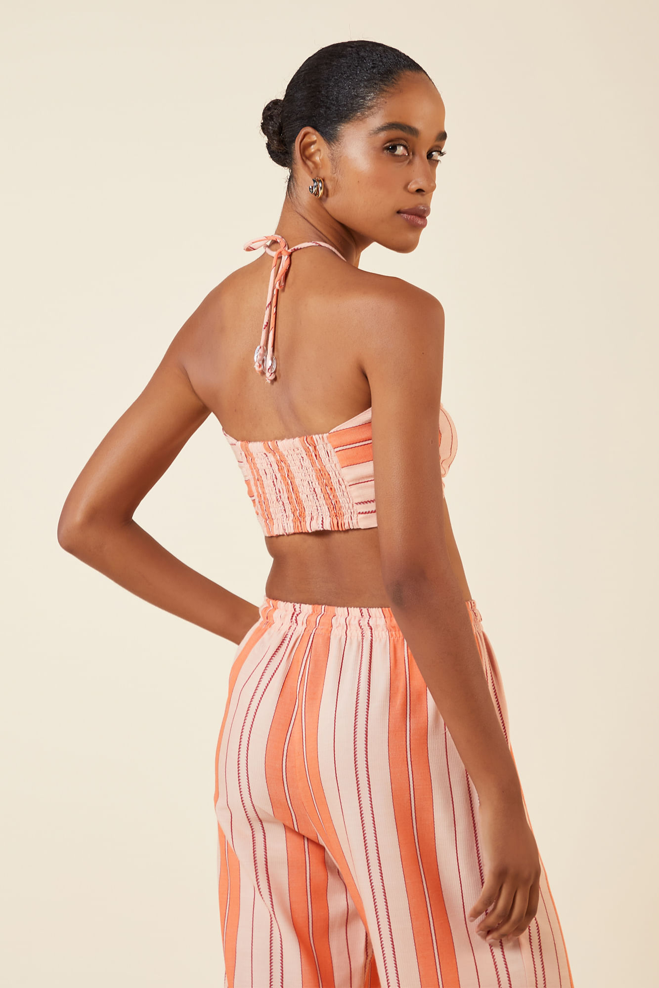 TOP AMARRACAO SURTON-CORAL P - CORAL - 263390
