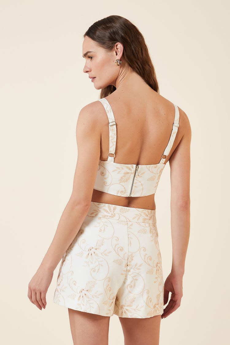 SHORT LAISE NATURAL CREME P - CREME - 263693