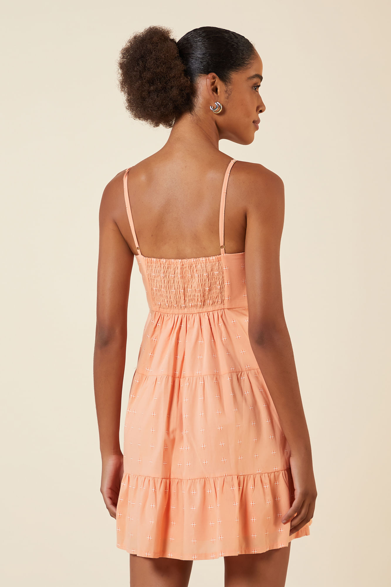 VESTIDO CURTO 3 MARIAS CORAL G - CORAL - 264049