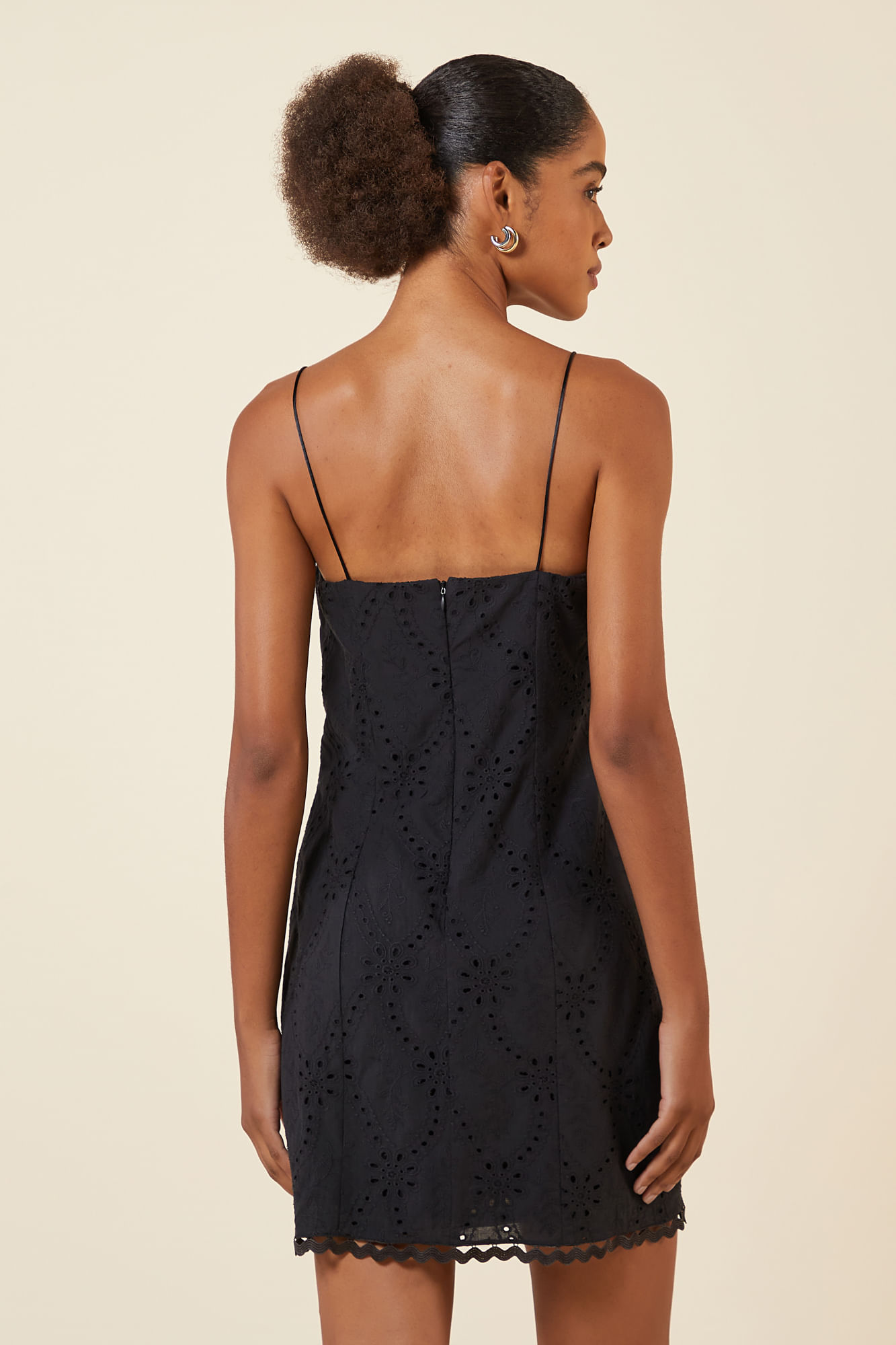 VESTIDO CURTO LAISE PRETO G - PRETO - 265578