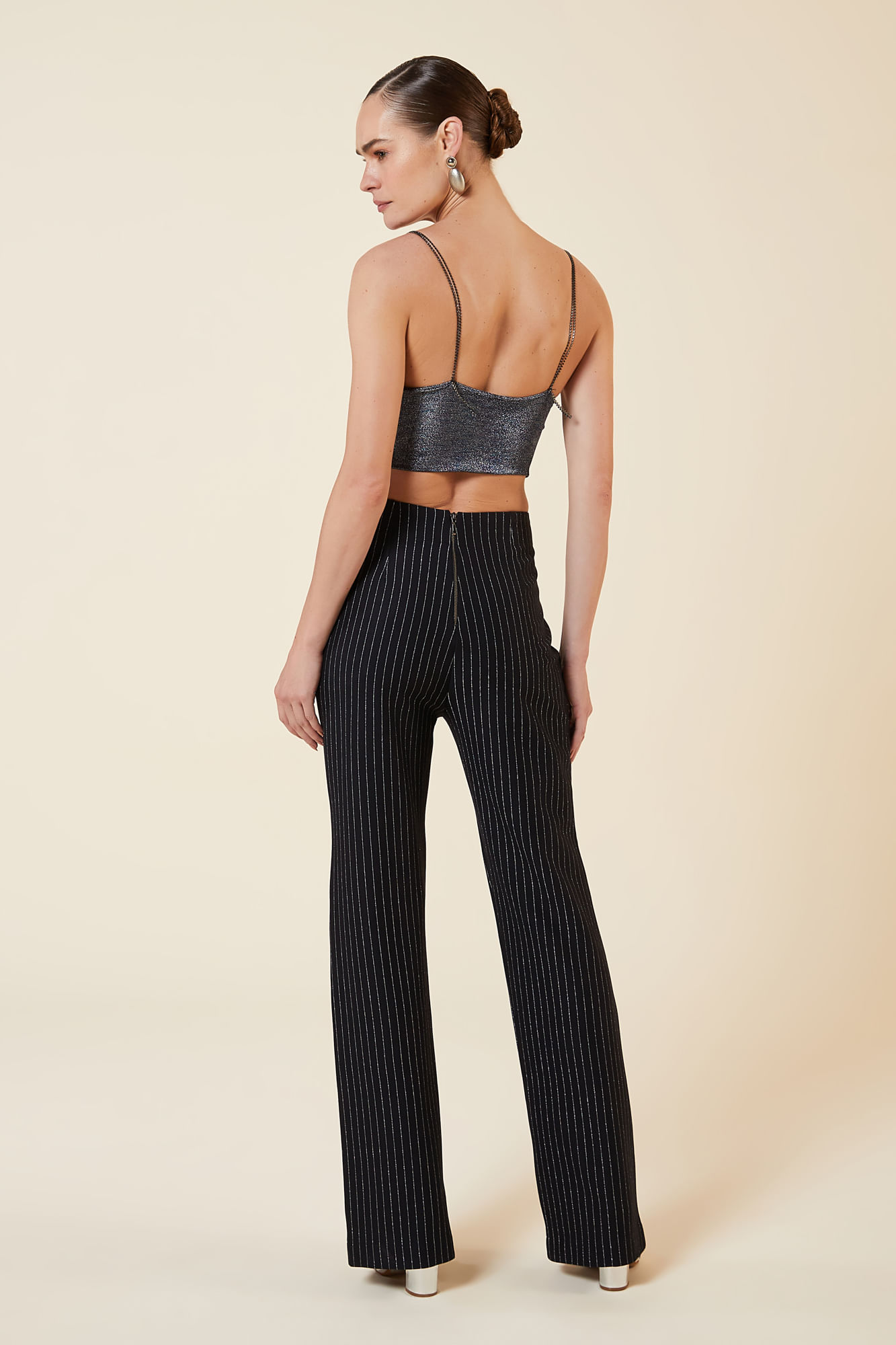 CALCA RISCA DE GIZ PRATA PRETO / PRATA G - PRETO / PRATA - 268536