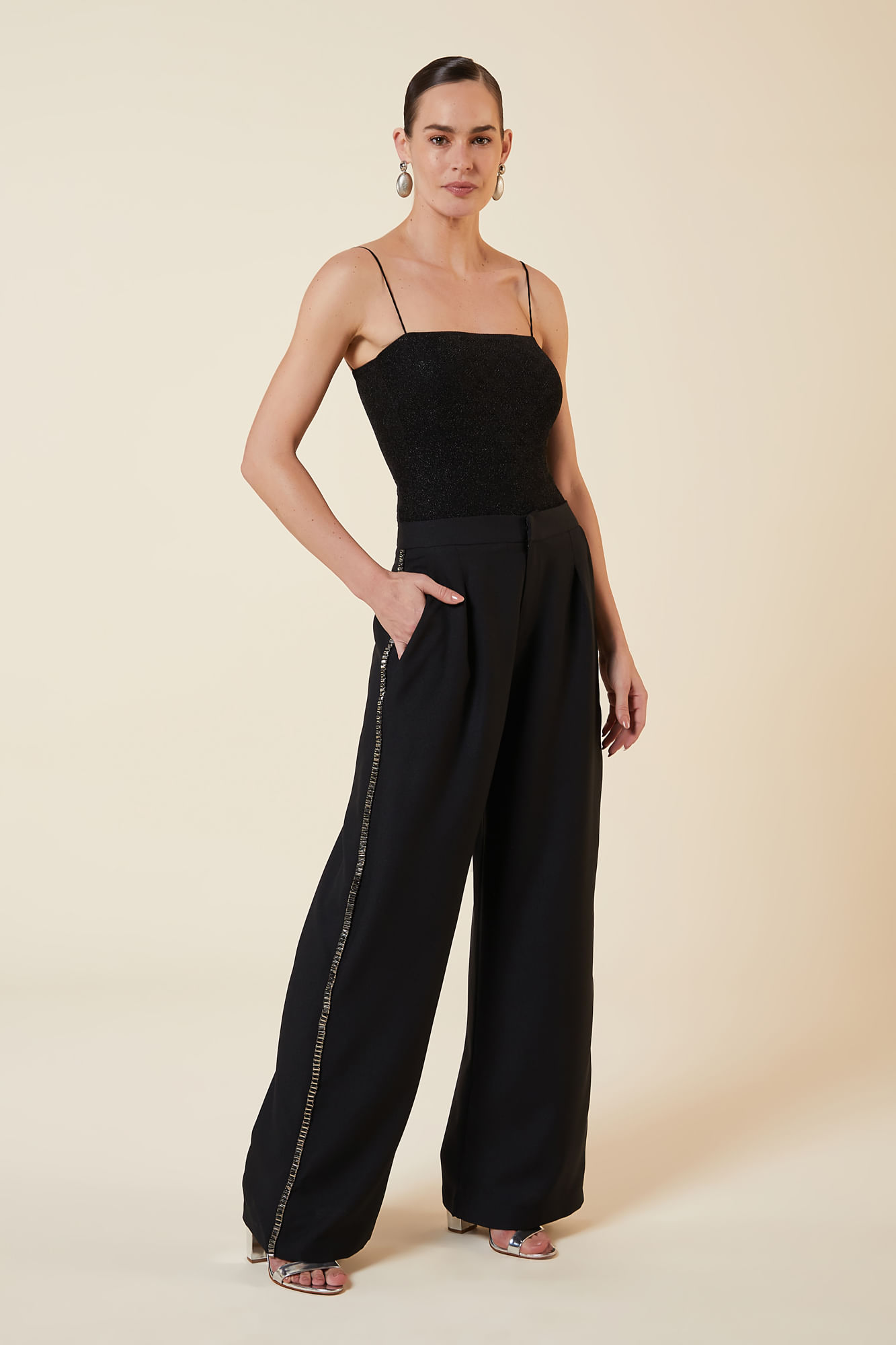 BODY DCT RETO ALCAS ELASTICO PRETO / PRETO G - PRETO / PRETO - 268560