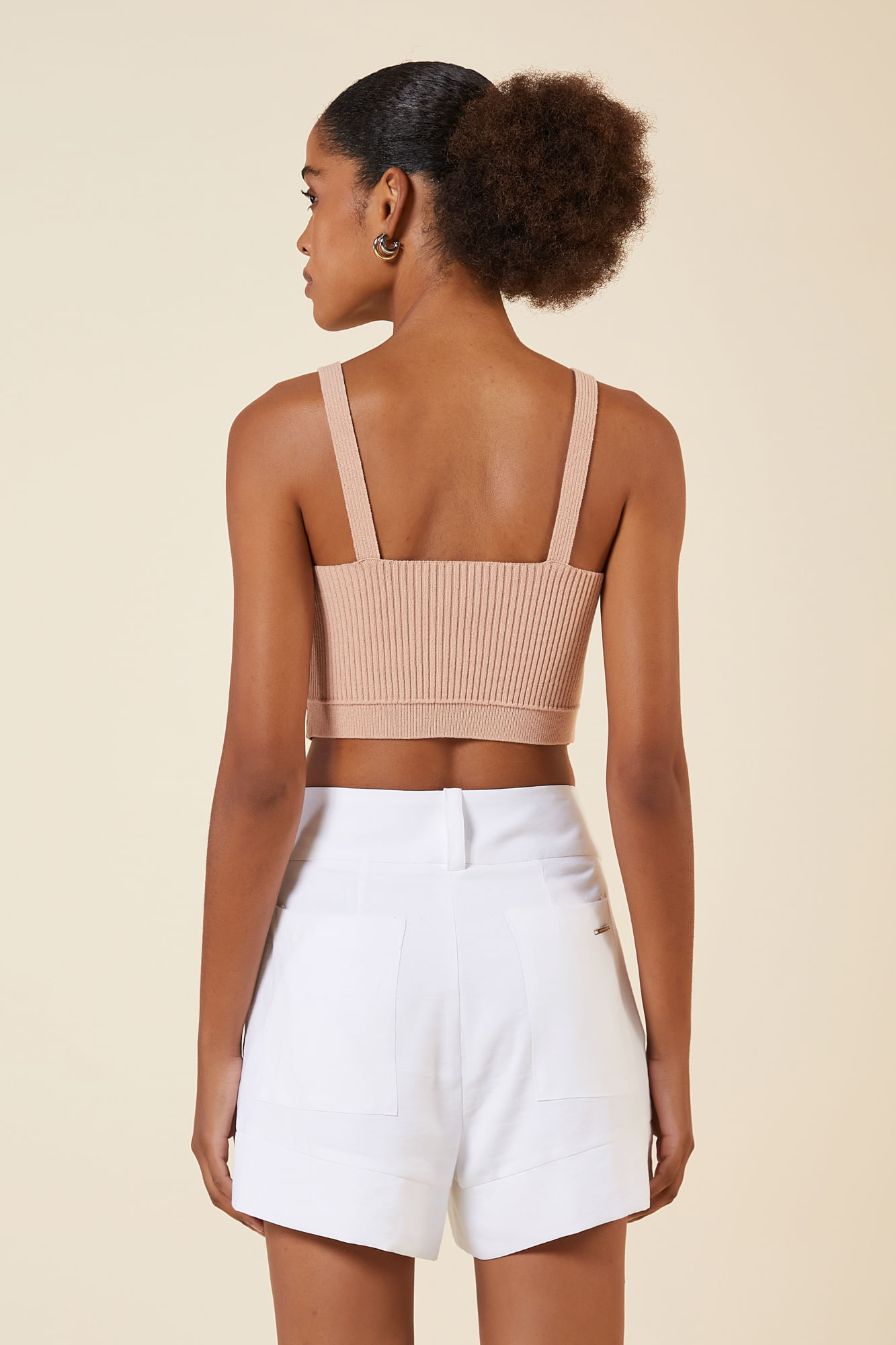 CROPPED COM DECOTE V TRICOT CONCHA G - CONCHA - 270784