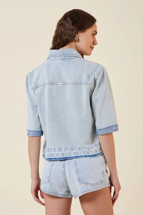 BLUSA JEANS AMPLA JEANS