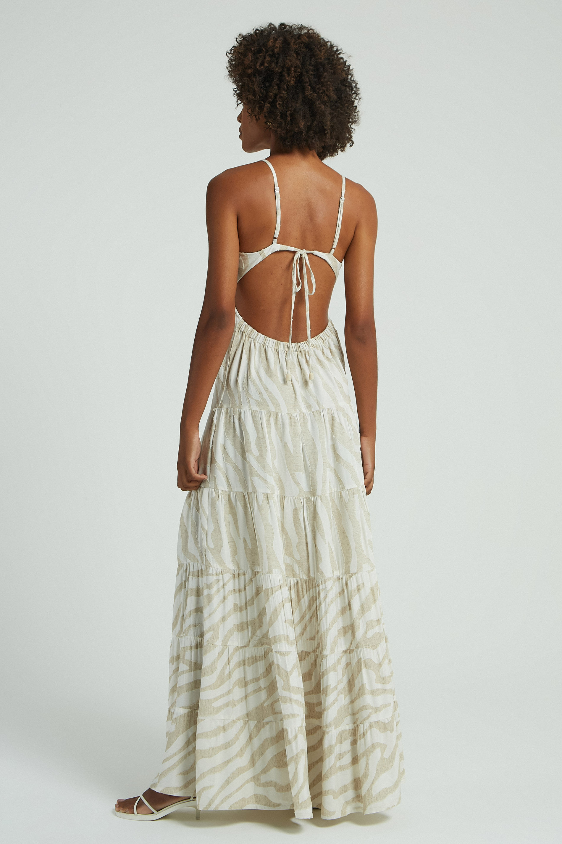 VESTIDO LONGO BBDS-OFF WHITE P - OFF WHITE - 274370