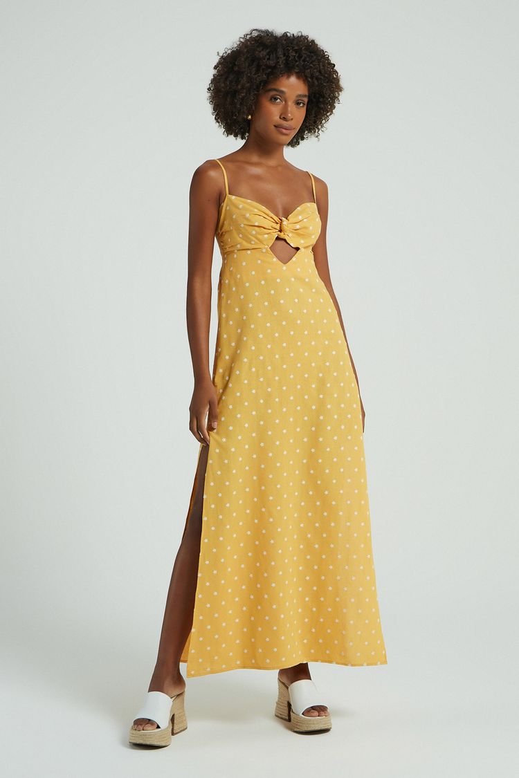 VESTIDO LONGO ESTRELINHAS-SOLAR G - SOLAR - 274853