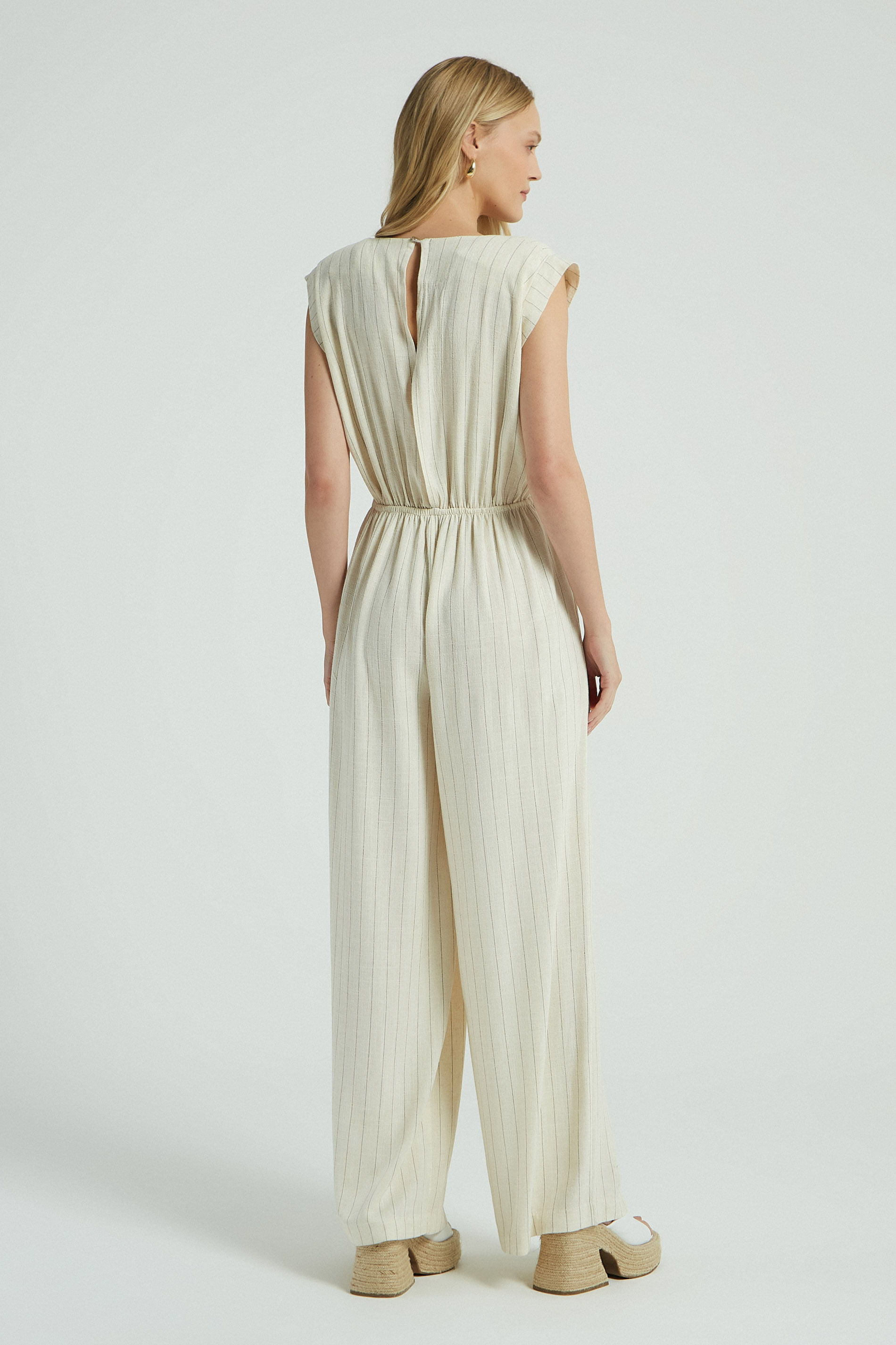 MACACAO LINHO RISCA DE GIZ - CREME G - CREME - 279662