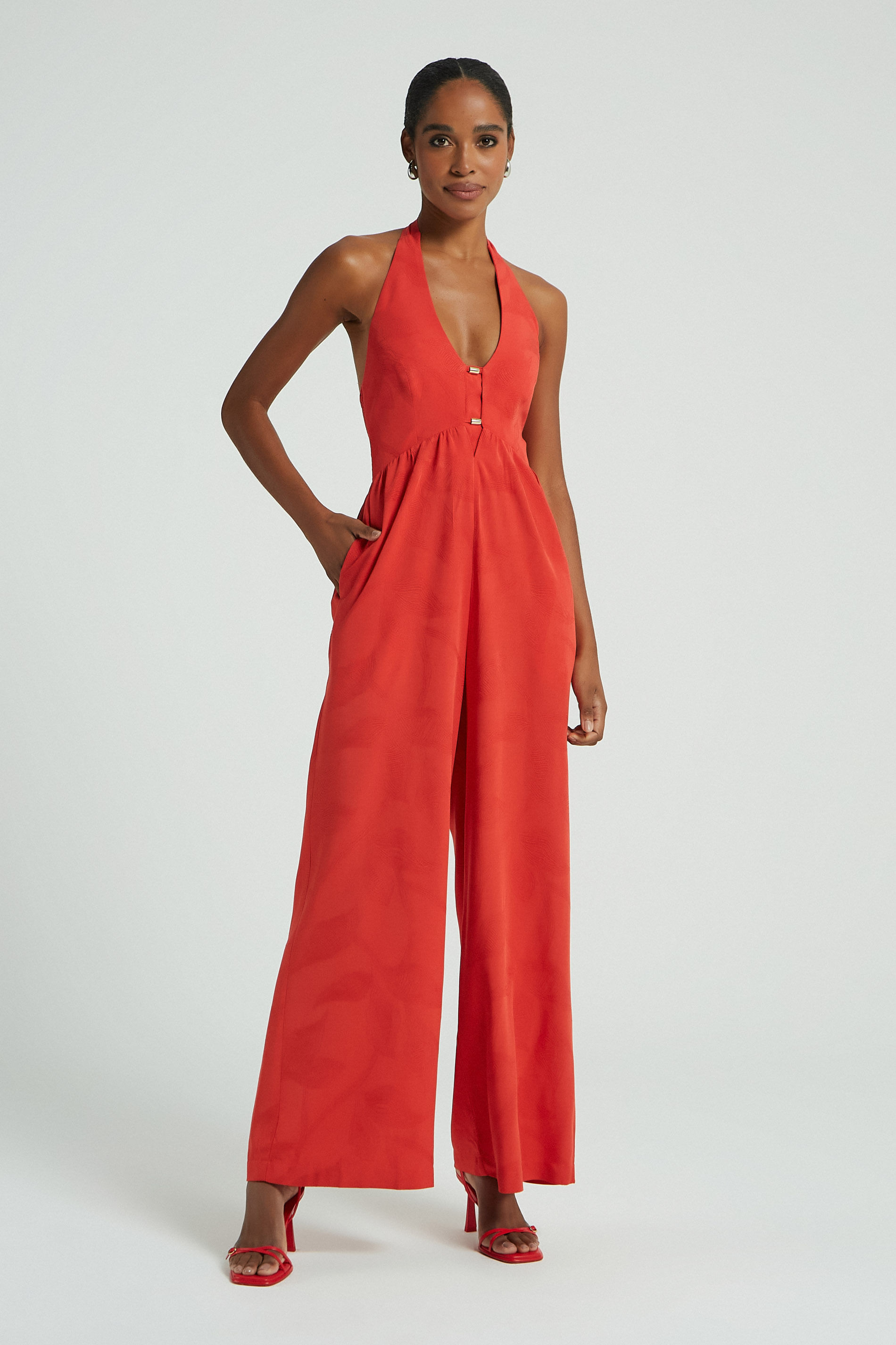 MACACAO FRENTE UNICA - VERMELHO M - VERMELHO - 280654