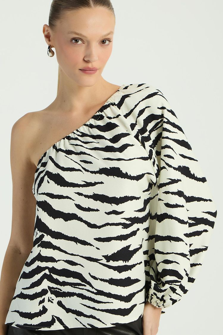 BLUSA - ZEBRADA INVERTIDA P - ZEBRADA INVERTIDA - 284299