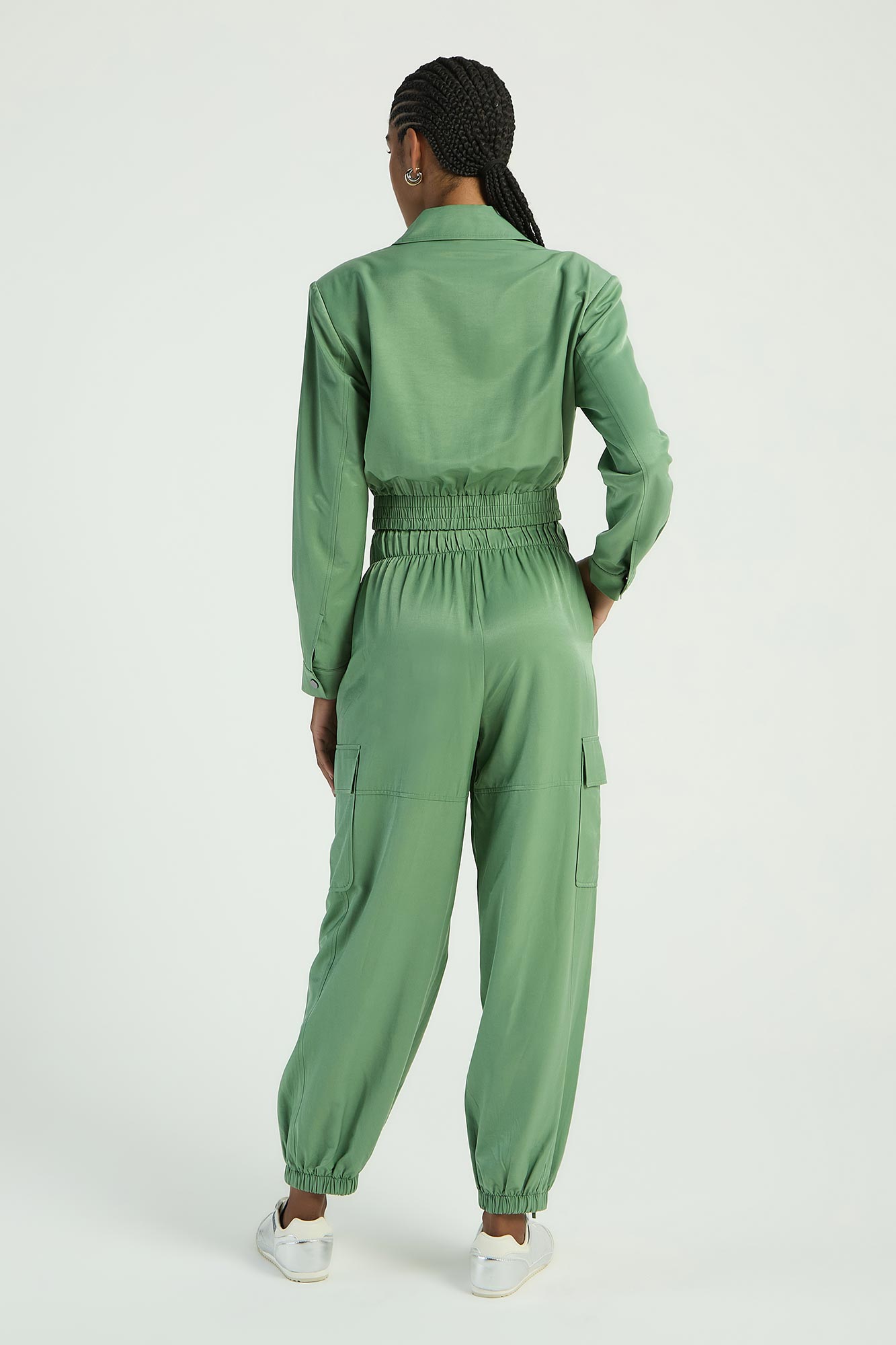 CALÇA ALFAIATARIA CARGO - OLIVA M - OLIVA - 286203