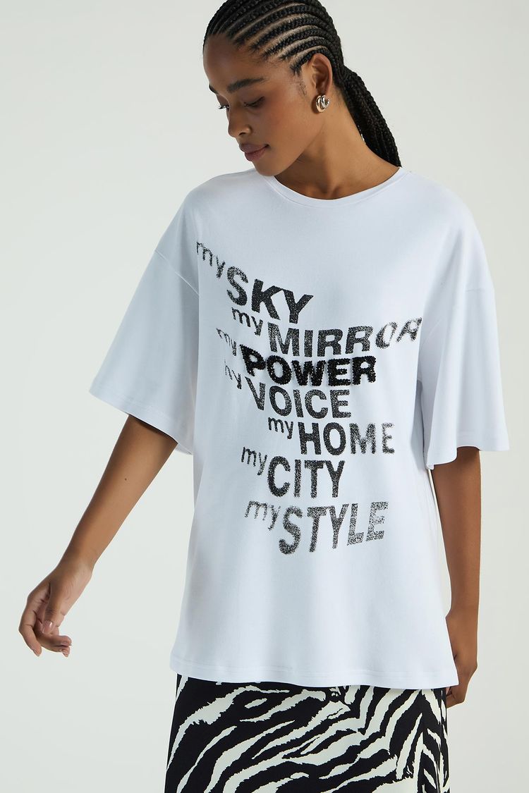 T-SHIRT SILK INSIGHTS - BRANCO PP - BRANCO - 286942