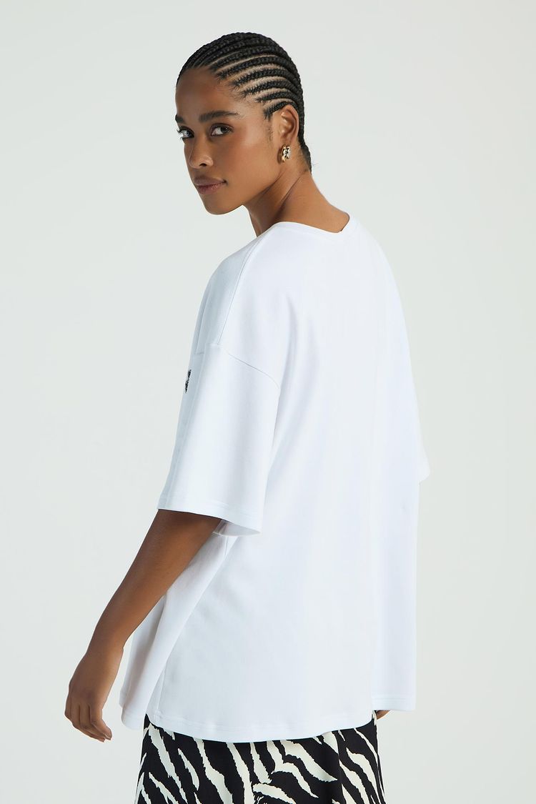 T-SHIRT SILK INSIGHTS - BRANCO PP - BRANCO - 286943