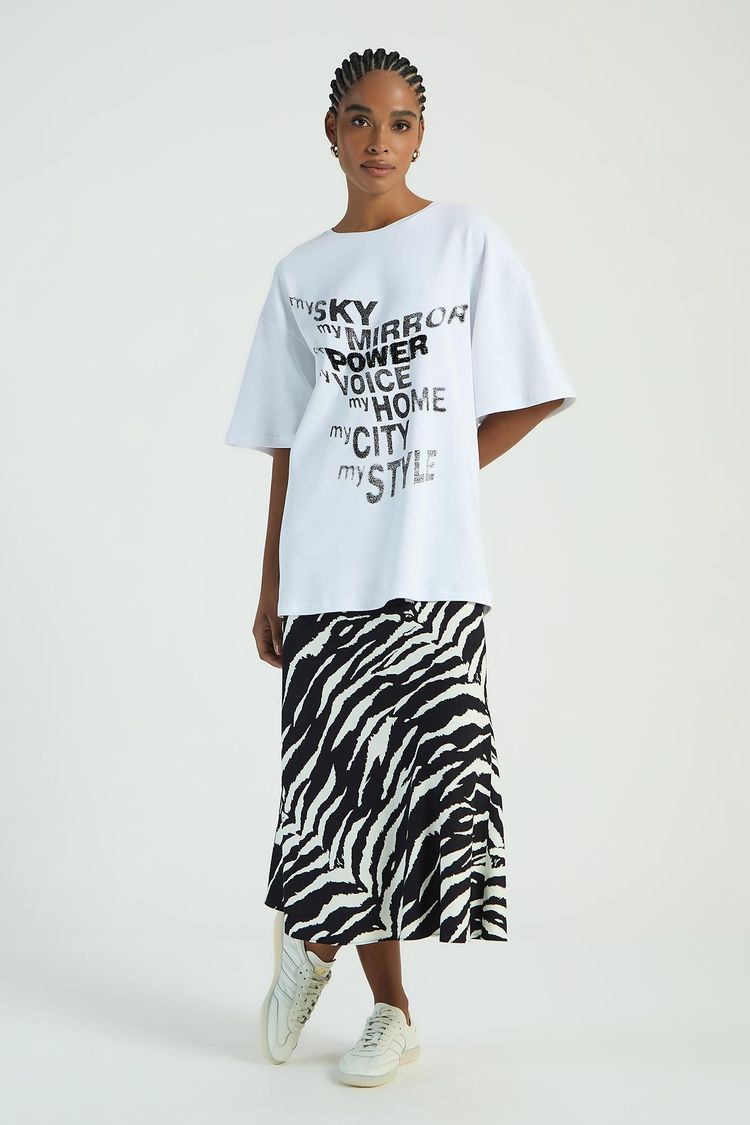 T-SHIRT SILK INSIGHTS - BRANCO PP - BRANCO - 286944