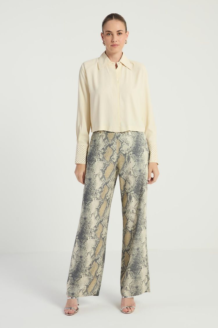 CAMISA DE COMPRIMENTO CROPPED - AVEIA G - AVEIA - 287896