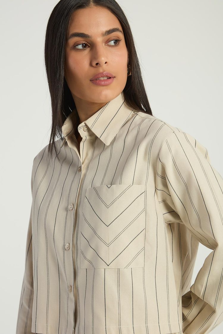 CAMISA AMPLA CURTA - AVEIA / PRETO GG - AVEIA / PRETO - 288883