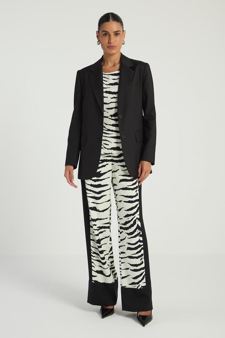 REGATA BASICA ESTAMPADA - ZEBRADA INVERTIDA P - ZEBRADA INVERTIDA - 289087