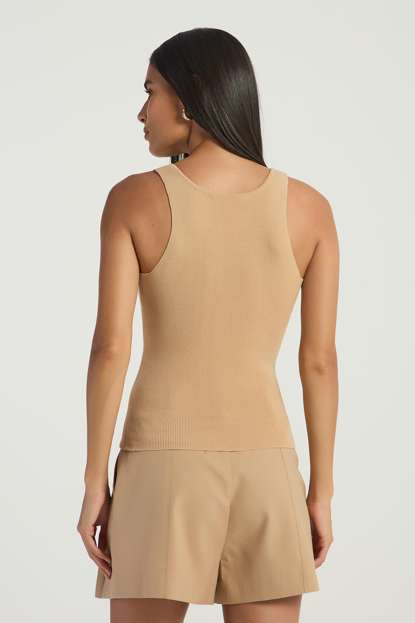 REGATA EM TRICOT - BEGE M - BEGE - 293880