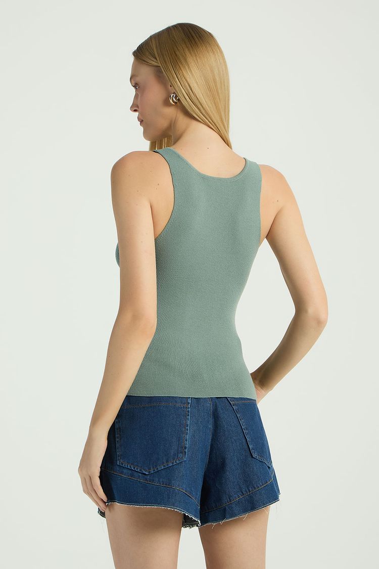 REGATA EM TRICOT - OLIVA P - OLIVA - 293888