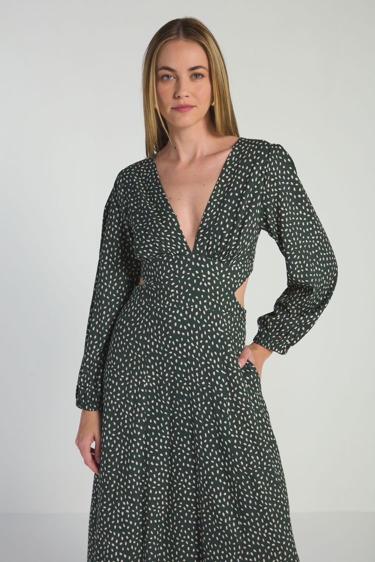 VESTIDO LONGO - ESTAMPA POÁS LIBERTY G - EST POAS LIBERTY - 295613