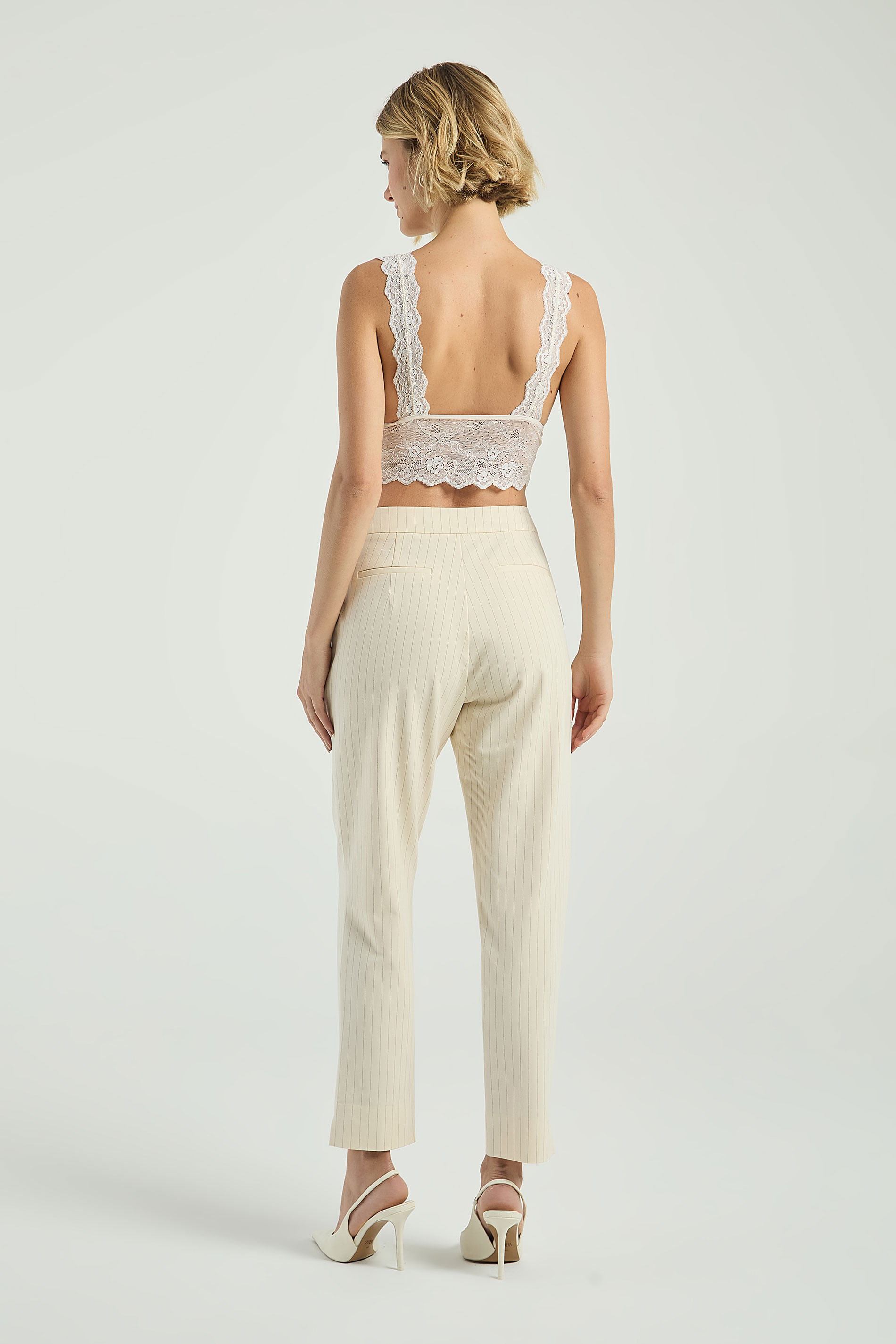 CALÇA LISTRAS LUREX-AVEIA GG - AVEIA - 300546