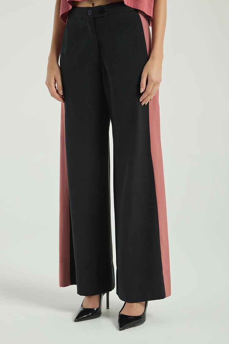 CALÇA BICOLOR-PRETO / ROSE GG - PRETO / ROSE - 304611