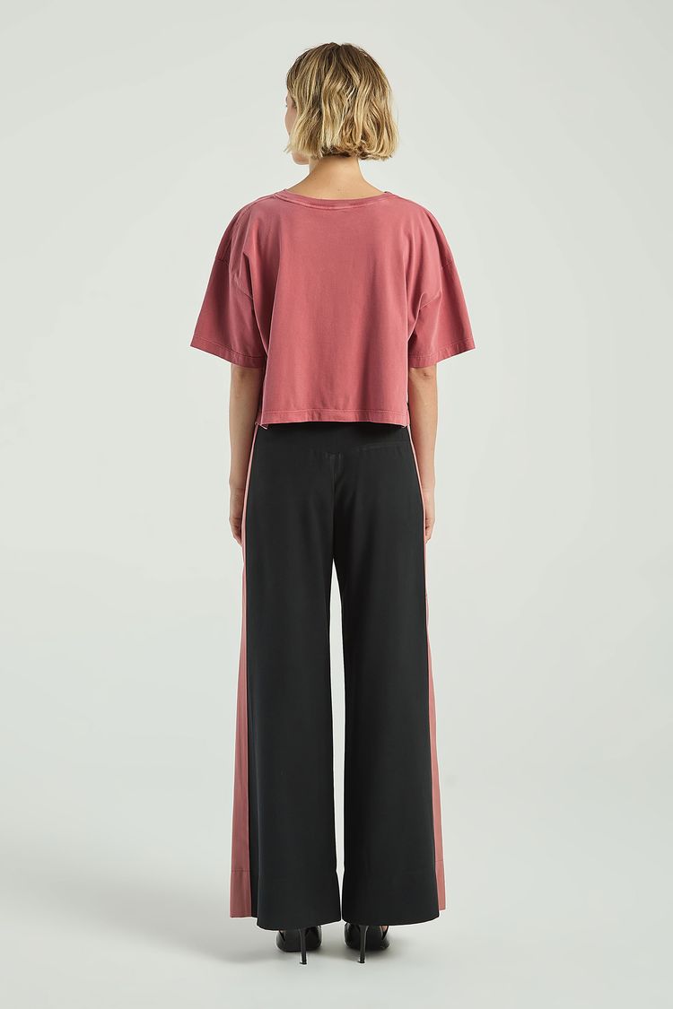 CALÇA BICOLOR-PRETO / ROSE GG - PRETO / ROSE - 304616