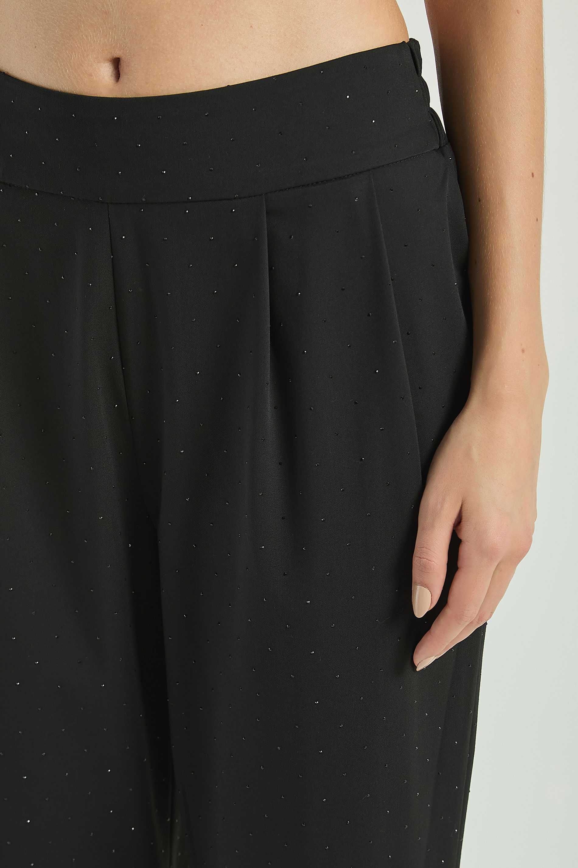 CALÇA COM TERMOCOLANTES - PRETO P - PRETO - 310551