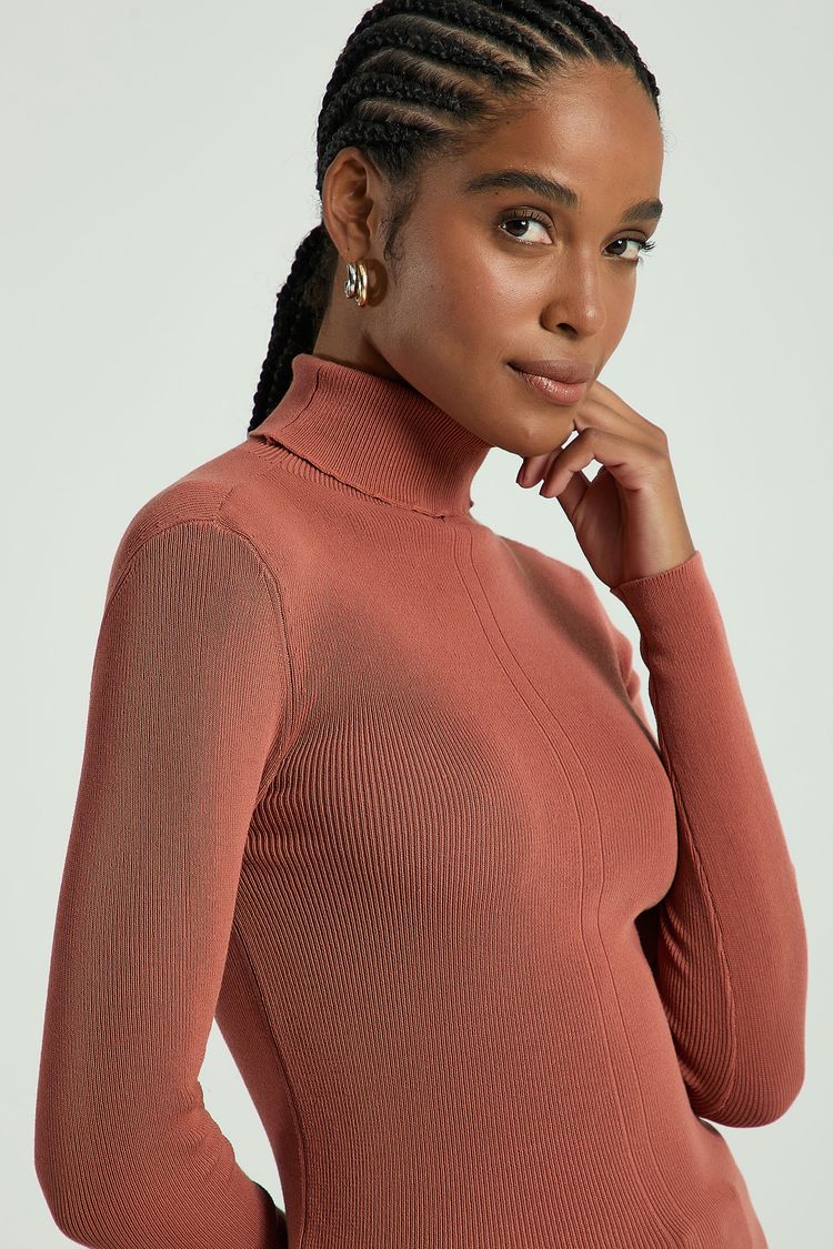 BLUSA GOLA  ALTA-ROSE PP - ROSE - 311051
