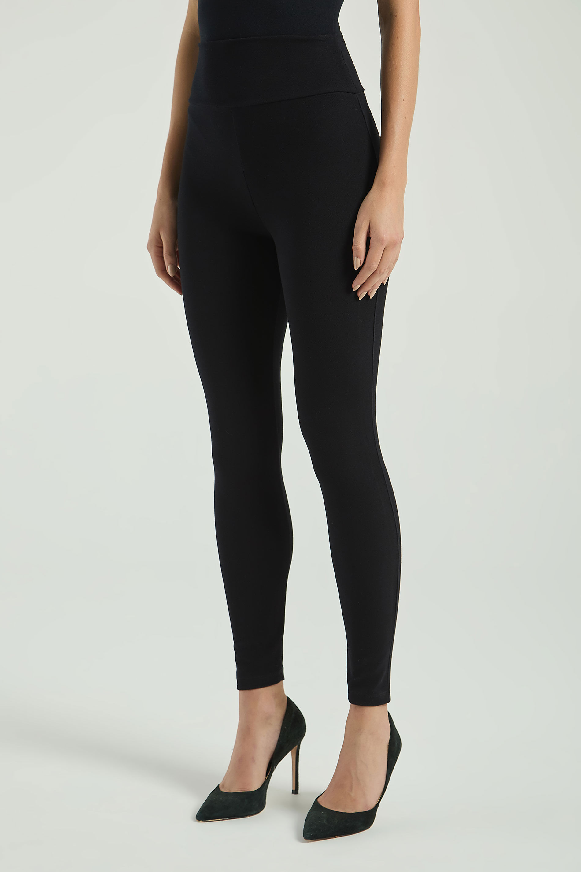 CALÇA LEGGING BÁSICA-PRETO M - PRETO - 311252