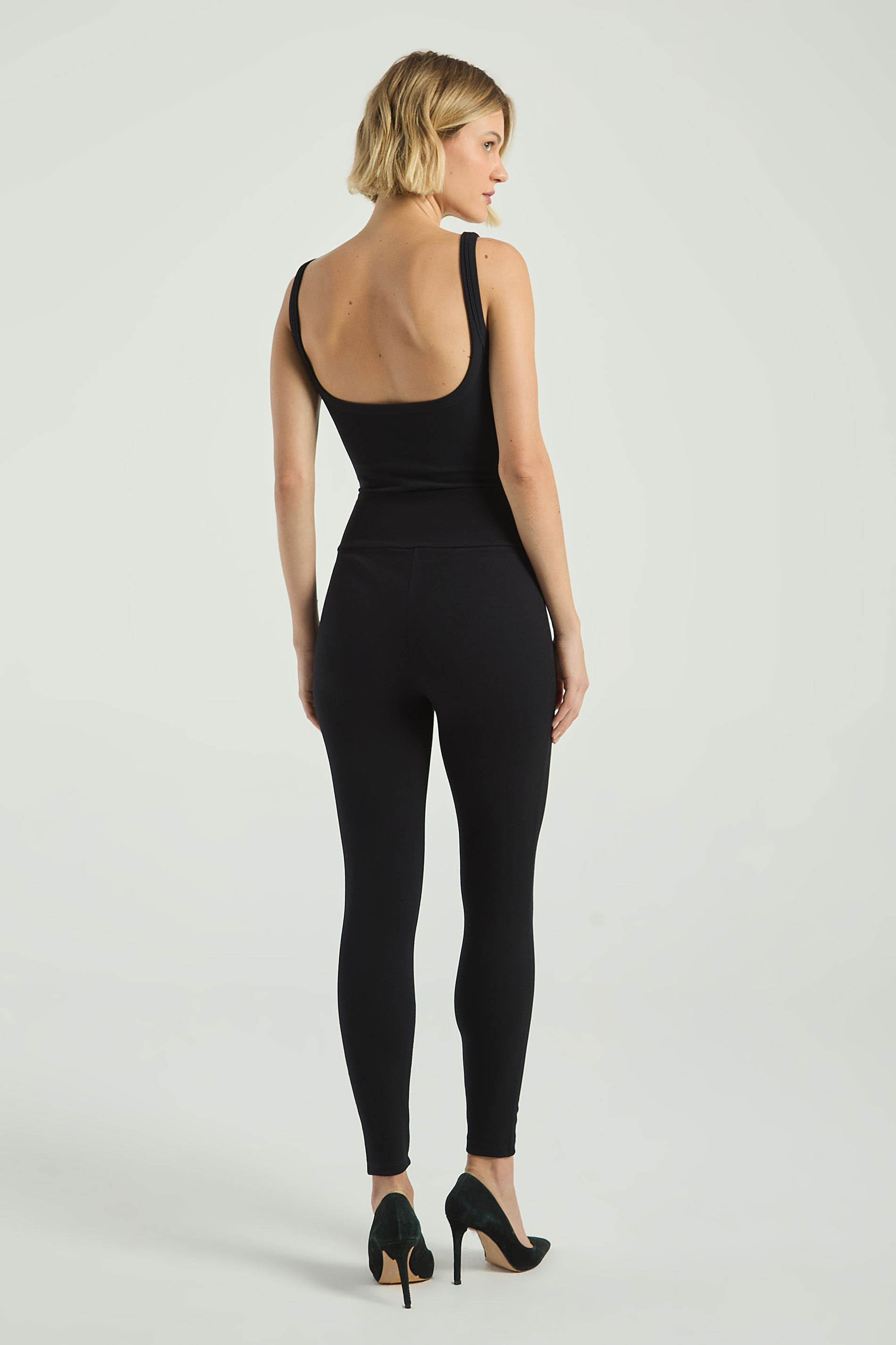 CALÇA LEGGING BÁSICA-PRETO M - PRETO - 311253