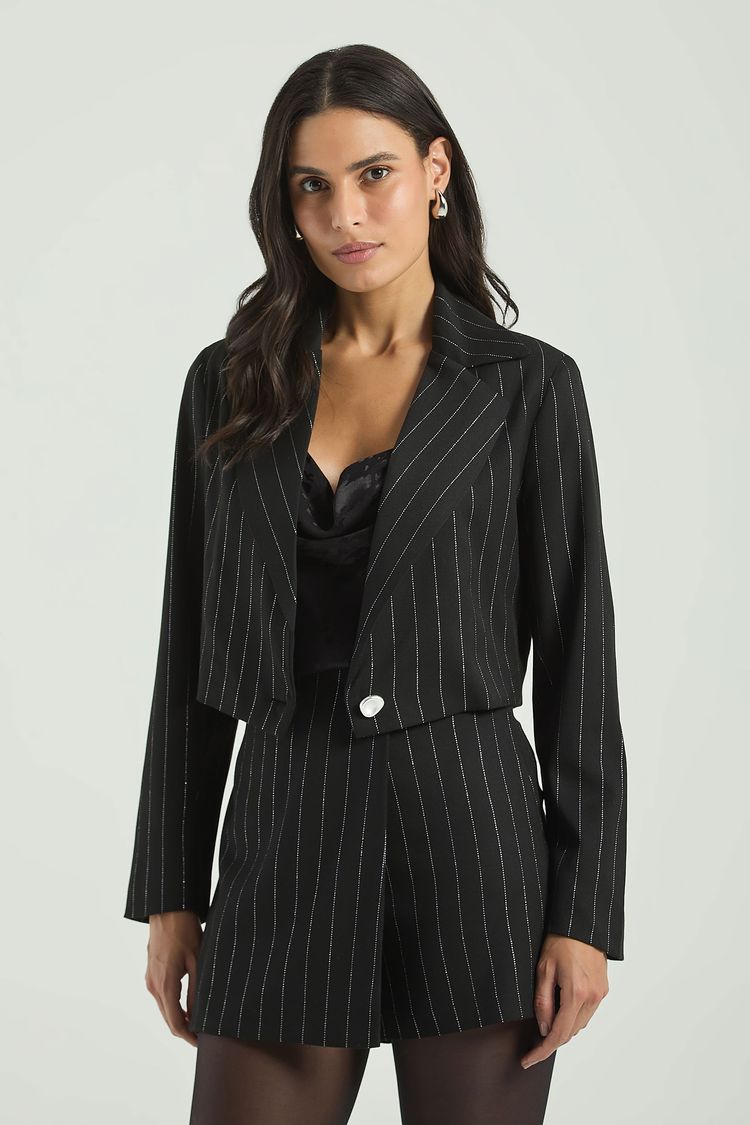 SPENCER RISCA LUREX-PRETO PP - PRETO - 315946