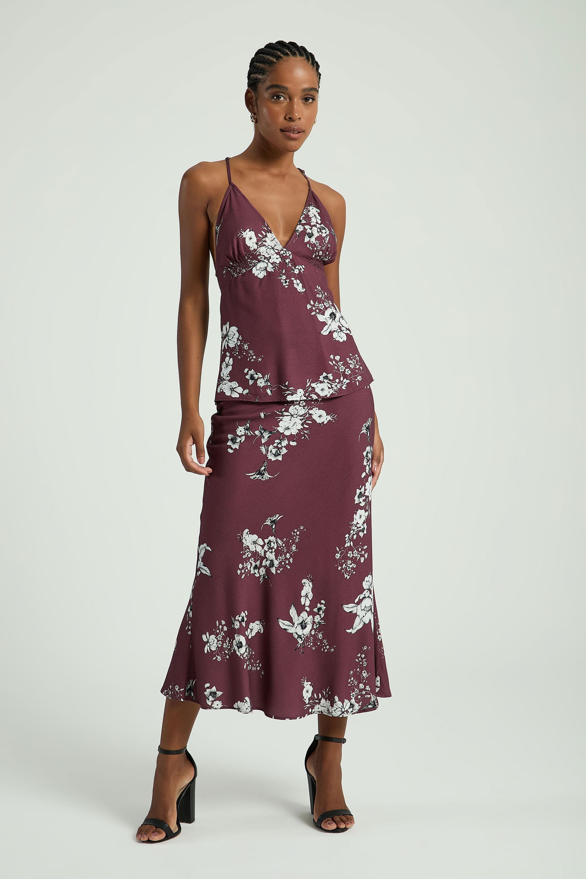 SAIA SLEEP-EST FLORAL P & B VINHO PP - EST FLORAL P & B VINHO - 316547