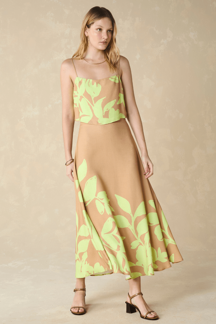 SAIA MIDI ESTAMPADA - BARRADO JARDIM PP - EST BARRADO JARDIM - 333228